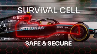 Protecting Drivers During the Biggest Crashes F1 Survival Cells  Safe and Secure X Crowdstrike [upl. by Edmund]