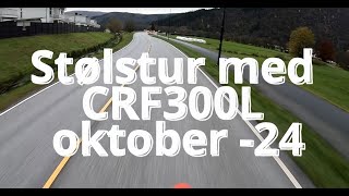 Stølstur crf300l okt 24 [upl. by Eilis693]