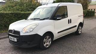 2014 Fiat Doblo 13 JTD MultiJetII 16v Panel Van 90 bhp [upl. by Atinoj]