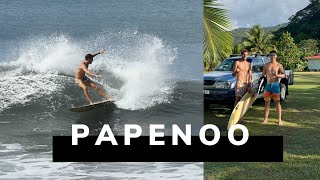 Surf papenoo Tahiti 2024 [upl. by Garzon960]