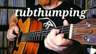 Tubthumping acoustic Chumbawamba cover [upl. by Celeski891]