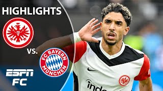 Eintracht Frankfurt vs Bayern Munich  Bundesliga Highlights  ESPN FC [upl. by Yank]