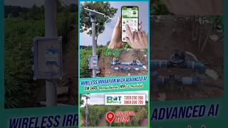 Advanced AI based Wireless Long Range Irrigation System  No more SIM recharge required agriculture [upl. by Kcirevam683]