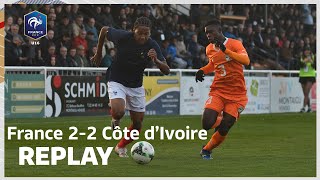 U16  France  Côte dIvoire 22 en replay [upl. by Hallette]