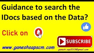 Search IDoc based on Data with WE09 Transaction  SAP IDocs  SAP Online Interview Questions [upl. by Tabbi519]