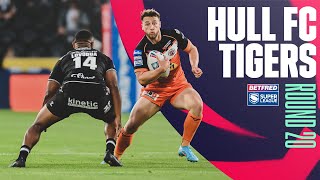 Highlights  Hull FC v Castleford Tigers Round 20 2022 Betfred Super League [upl. by Gnap]