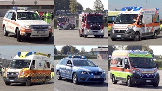 REAS 2017 Simulazione Incidente Stradale  Italian Emergency Exhibition [upl. by Alyahs374]