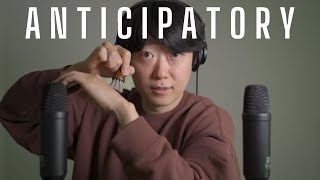 ASMR Anticipatory Triggers  ENGLISH [upl. by Natanoj]