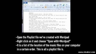 Playlists m3u m3u8 Tutorial on what they are  how to create  edit and use them [upl. by Burl216]