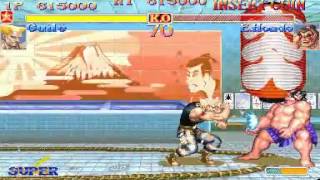 Hyper Street Fighter 2  Guile【TAS】 [upl. by Ellerrehc]