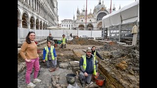 Archeologia gli scavi in Piazza San Marco  Sara Bini [upl. by Naryb]