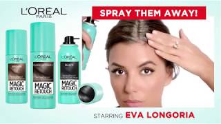 NEW Magic Retouch  Spray Your Gray Hair Emergencies Away  LOréal Paris [upl. by Tibbetts]