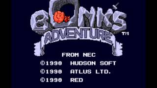 Bonks Adventure TG16 Music Ending [upl. by Ahsinal]