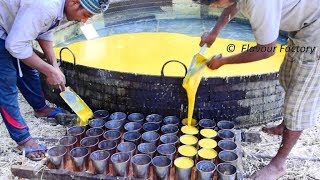 Jaggery Making Process Oct 2018  Traditional Jaggery Production Process [upl. by Oisor902]