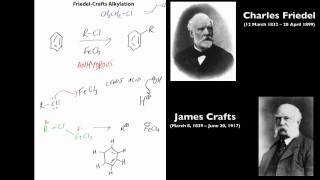 Friedel Crafts Alkylation Reaction mechanism chemistry tutorial [upl. by Besse]