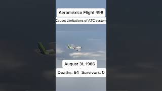 Aeroméxico Flight 498 Crash shorts planecrash [upl. by Eelegna]