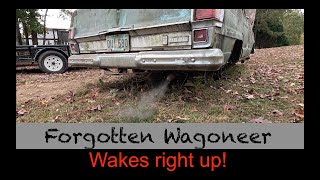 69 Wagoneer fires up for the first time in 40 years and the 64 F100 hits 70mph for the first time [upl. by Adnalor]