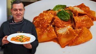 PACCHERI ALLA VITTORIO  Ricetta FATTA IN CASA del PIATTO da 3 STELLE MICHELIN [upl. by Llig]