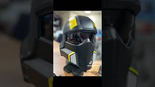 Helldivers B01 Tactical Helmet Build Progress 3dprinting 3dprinttok props cosplay helldivers2 [upl. by Nylareg]