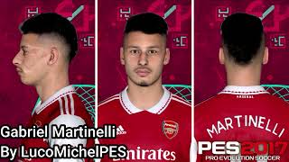 PES 2017  FACE MARTINELLI [upl. by Ecneitap281]