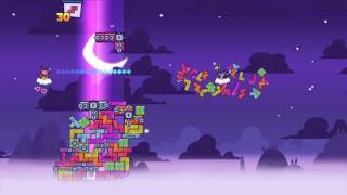 Tricky Towers PS4  Trial 50 Master Wizard Trophy Run Complete [upl. by Anidal]