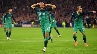 Lucas Moura Tottenham Champions League HATTRICK vs Ajax  INSANE COMEBACK [upl. by Naillig]