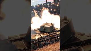 KV1 Armor💀💀💀 warthunder gaming [upl. by Ailehs]