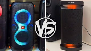 Jbl Partybox 110 vs Sony SRS XP500 [upl. by Levram]