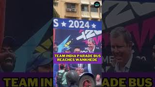 Team India Victory Parade Bus Reaches Wankhede Stadium  t20worldcup2024 ytshorts cricketnext [upl. by Asial]