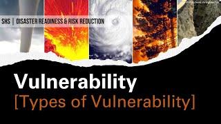 VULNERABILITY Types of Vulnerability  DRRR [upl. by Feld]