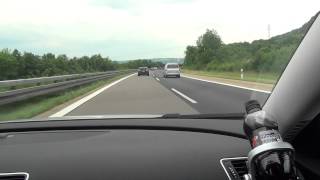 VW Passat B7 16 TDI Bluemotion  Autobahn [upl. by Stoat318]