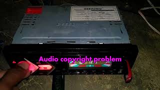 geesonic car audio player  geesonic car audio player tamil  geesonic  gs z39 part2 [upl. by Salome]