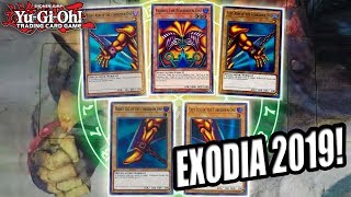 YuGiOh THE BEST EXODIA THE FORBIDDEN ONE DECK PROFILE 2019 EXODIA OBLITERATE [upl. by Mensch]