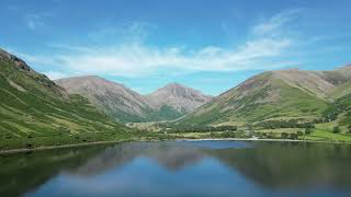 Burnmoor Tarn amp Wastwater Lake District UK  4K Drone [upl. by Henrik]