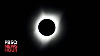 Millions of people witness rare total solar eclipse across North America [upl. by Dett]