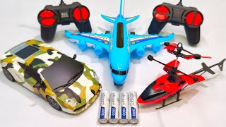 Radio Control Airbus A380 and Remote Control Racing Car Unboxing aeroplane airplane helicopter v [upl. by Ycul]