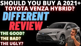 2021 Venza Hybrid A Different review [upl. by Woodrow]