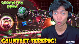 GOKIL BANGET GAUNTLET INI Geometry Dash  Indonesia Cyborg Gauntlet [upl. by Kristi]