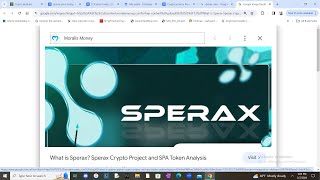 Sperax coin price update 🚨 Its only a matter of time 🚀 [upl. by Jeannine692]