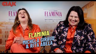 Flaminia  Intervista a Michela Giraud e Rita Abela [upl. by Agle362]