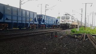 WAP 7 with petrified speed of 120 kmph [upl. by Ynaffet243]