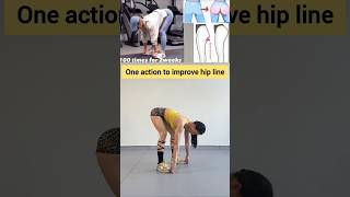 Home fitness One movement full buttocks lift hip line and get a round peach butt🍑 [upl. by Anir734]