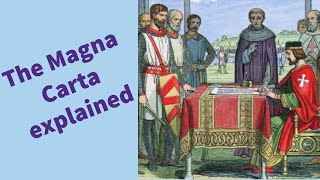 Magna Carta explained  History Year 7 [upl. by Verlie]