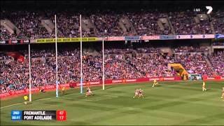 Semi Finals AFL Fremantle vs Port Adelaide Highlights [upl. by Asilahs]