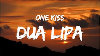 Calvin Harris Dua Lipa  One Kiss Lyrics 🎶 [upl. by Viking266]