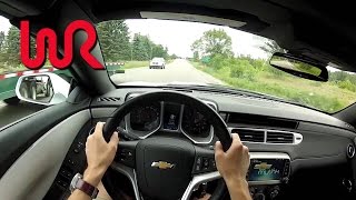 2014 Chevrolet Camaro SS Convertible Spring Edition  WR TV POV Test Drive [upl. by Senalda]