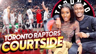 Toronto Raptors COURTSIDE Experience Get up close and Personal [upl. by Infeld]