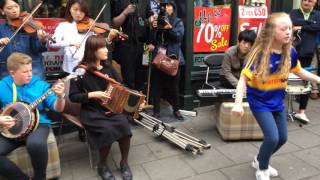 Toyota Ceili Band  Fleadh Cheoil 2016 Street Performance 3 [upl. by Choong]