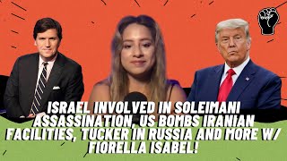 Tucker Carlson In Russia US Threatens To Bomb Directly IsraelSoleimani Connection [upl. by Rissa402]