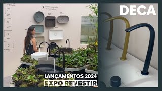 LANÇAMENTOS DECA  EXPO REVESTIR 2024 [upl. by Drexler956]